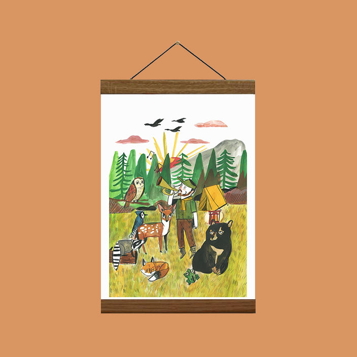 Nature Calls Art Print