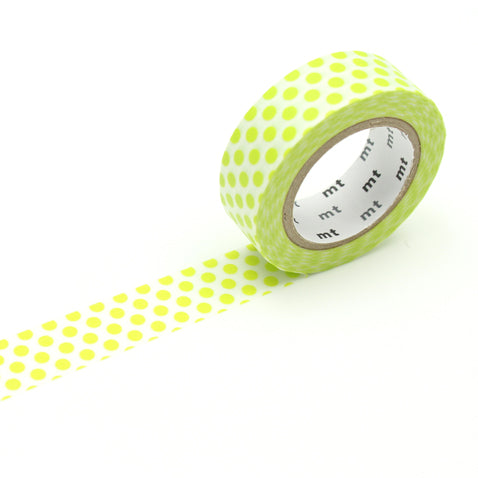 Dot Lime MT Washi Tape