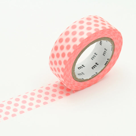 Dot Shocking Red MT Washi Tape