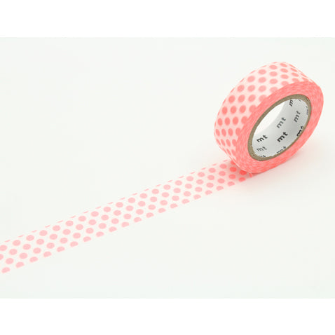 Dot Shocking Red MT Washi Tape