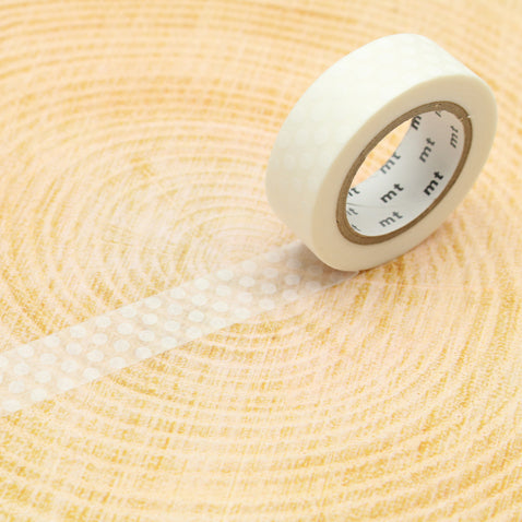 Dot White MT Washi Tape