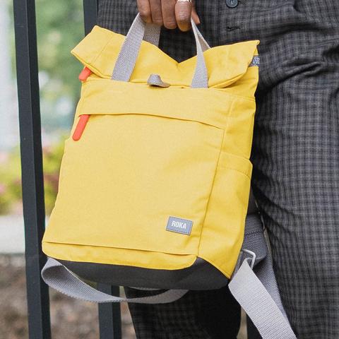 Small Flax Sustainable Finchley Backpack