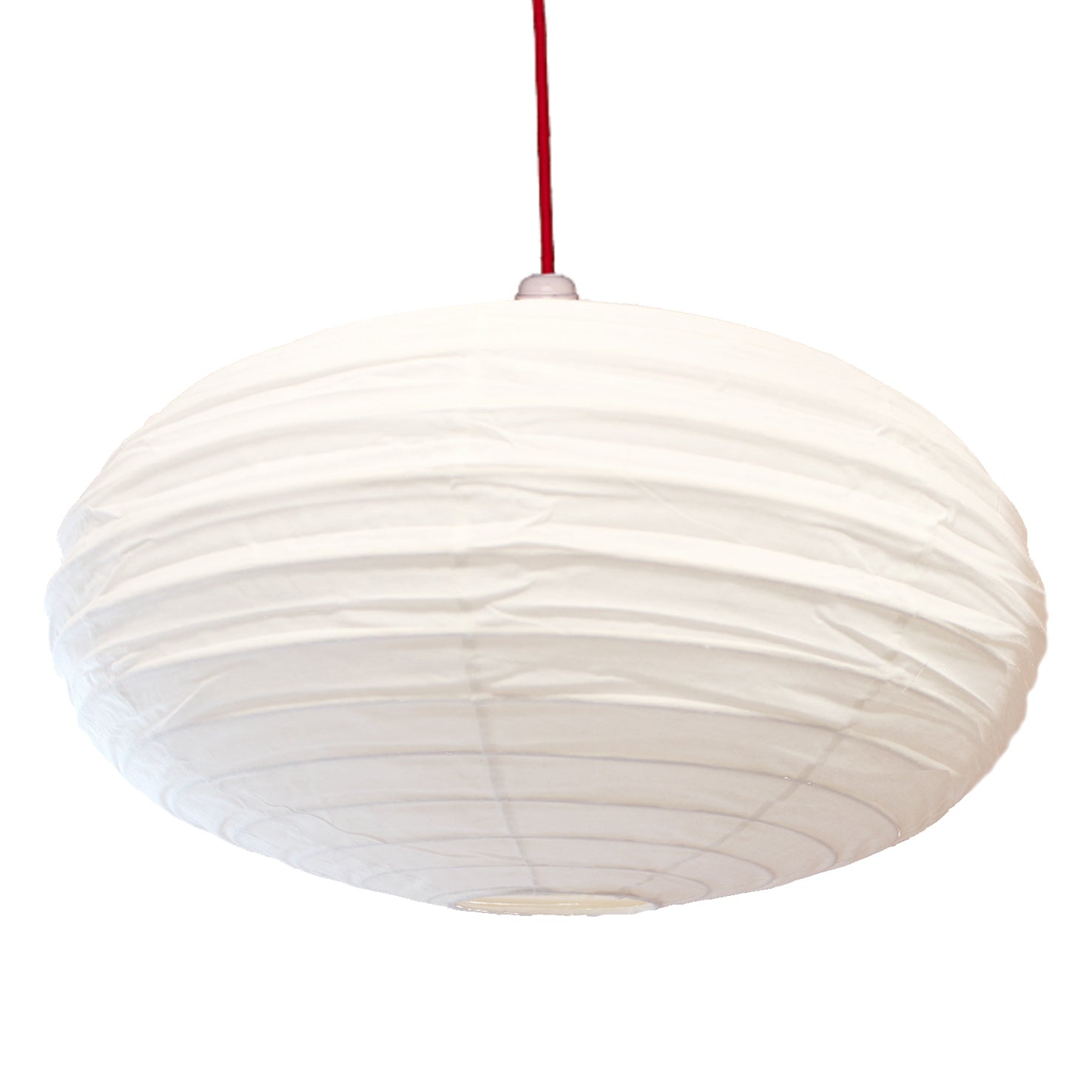 Large 80cm Cream Cotton Pendant Lampshade