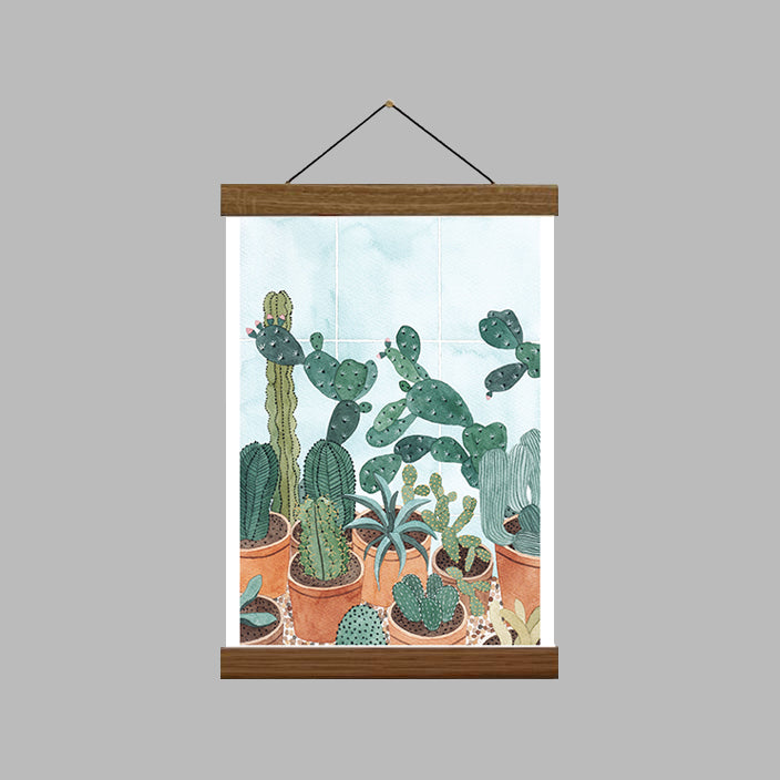 A4 Oak Poster Hanger