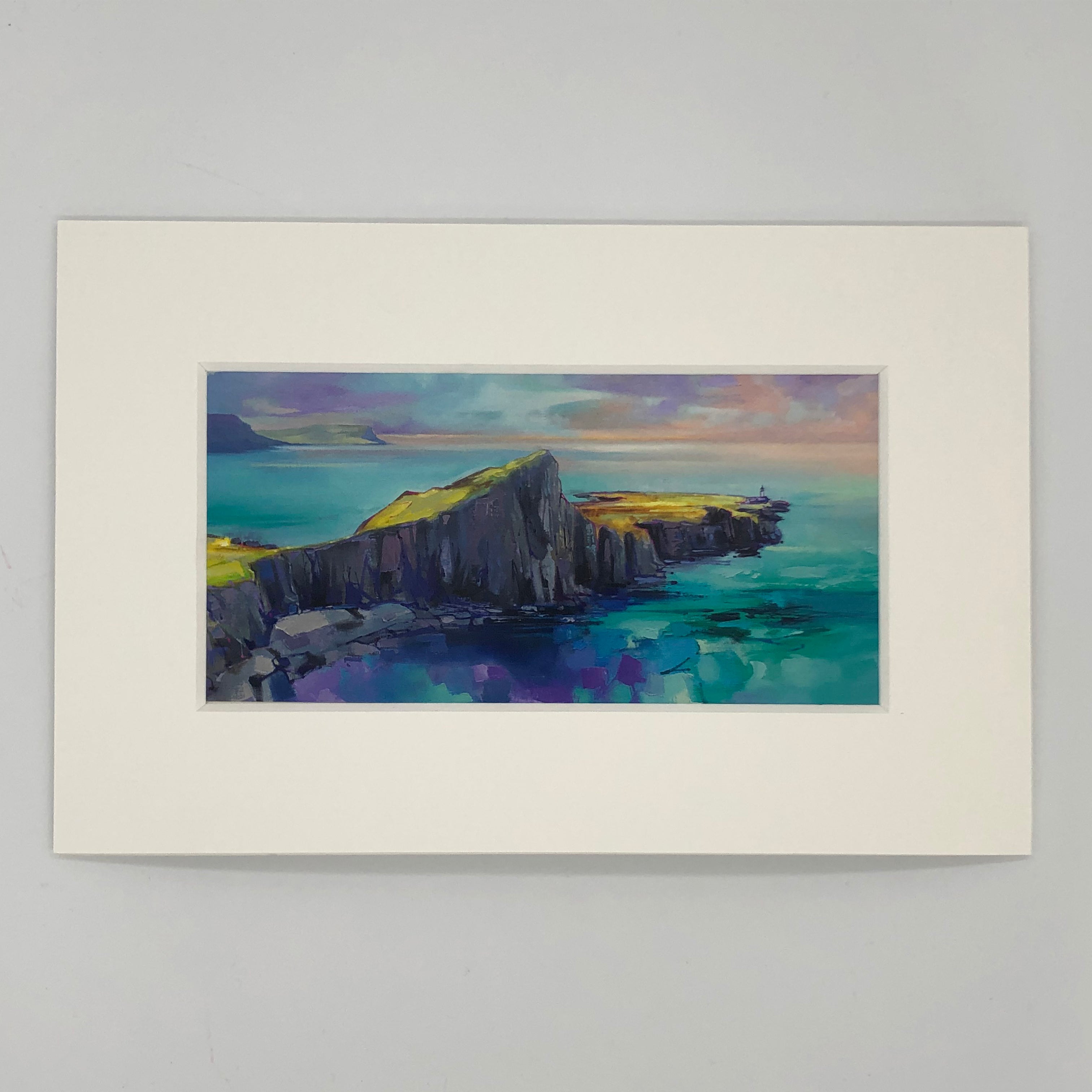 Neist Point Mounted Art Print
