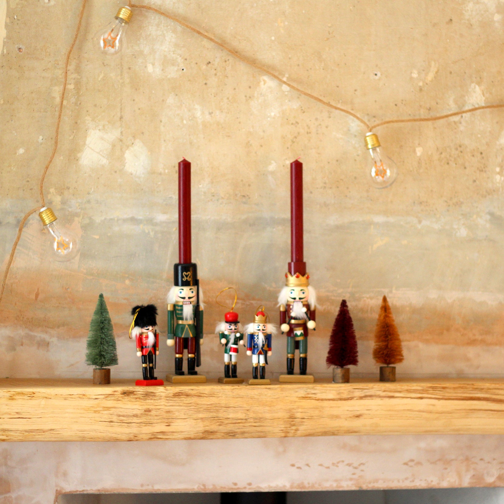 Pack Of Six Nutcracker Decorations