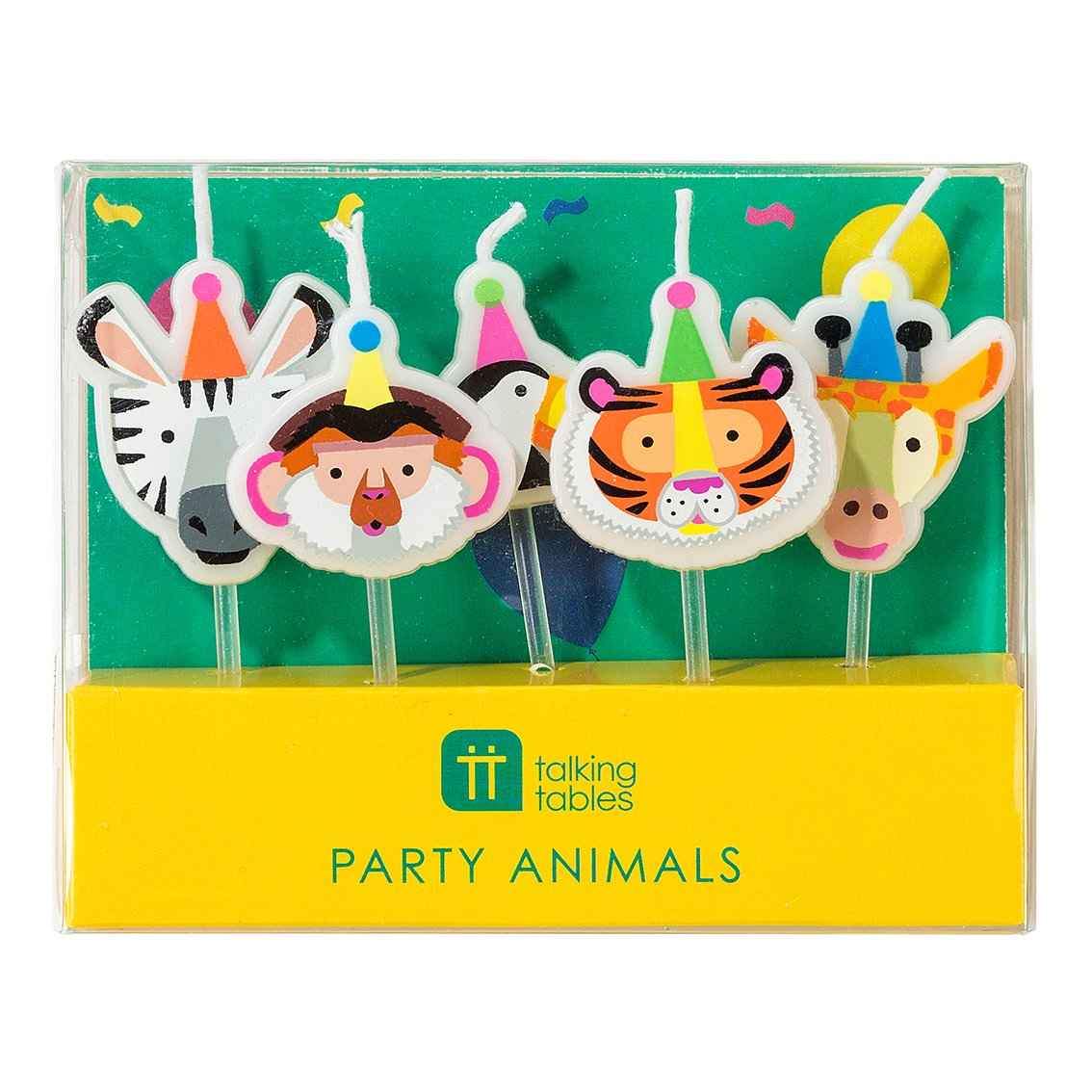 Party Animal Cake Candles