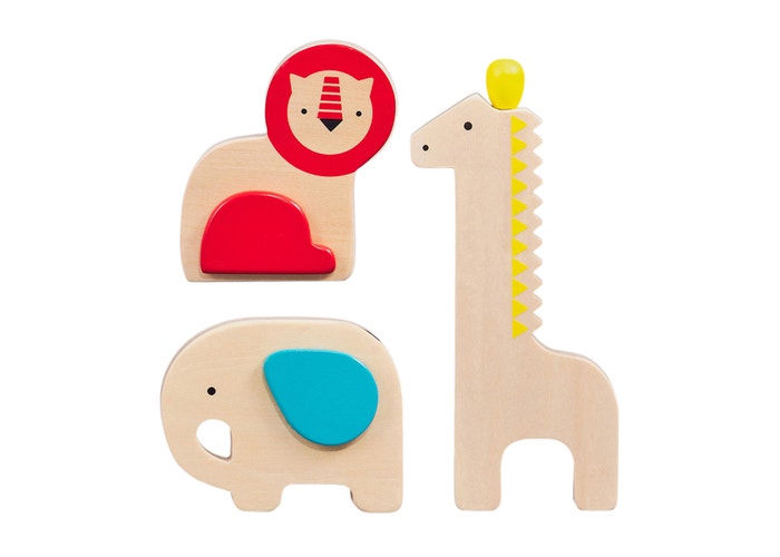 Wooden Animal Musical Menagerie Set