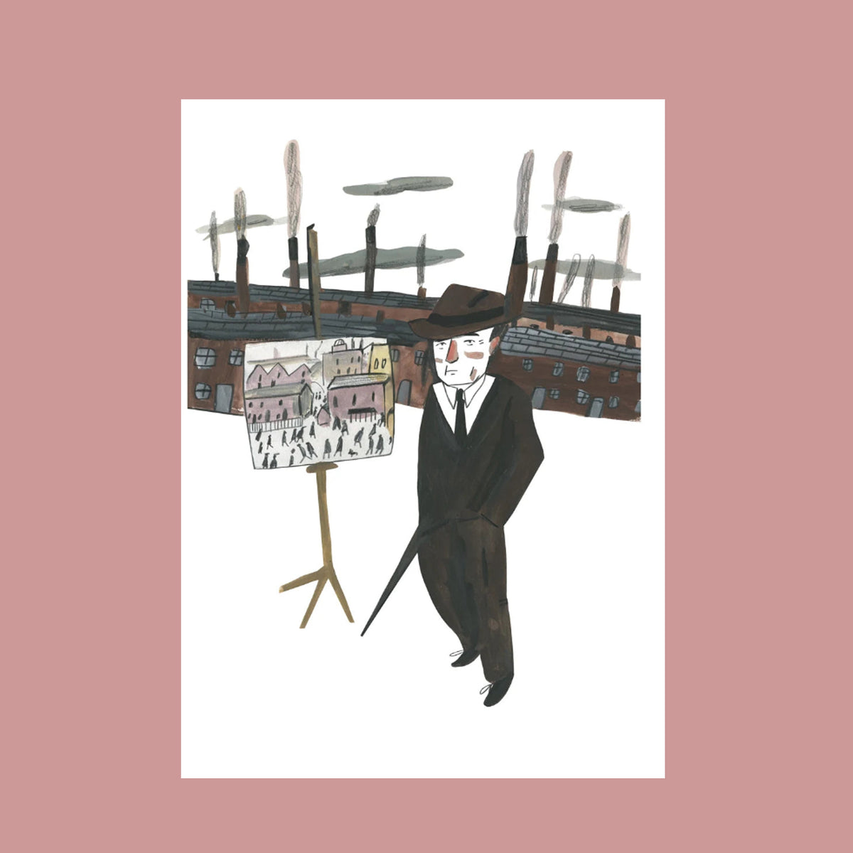 L S Lowrie Art Print