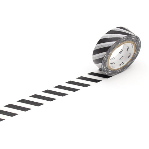 Stripe Black2 MT Washi Tape