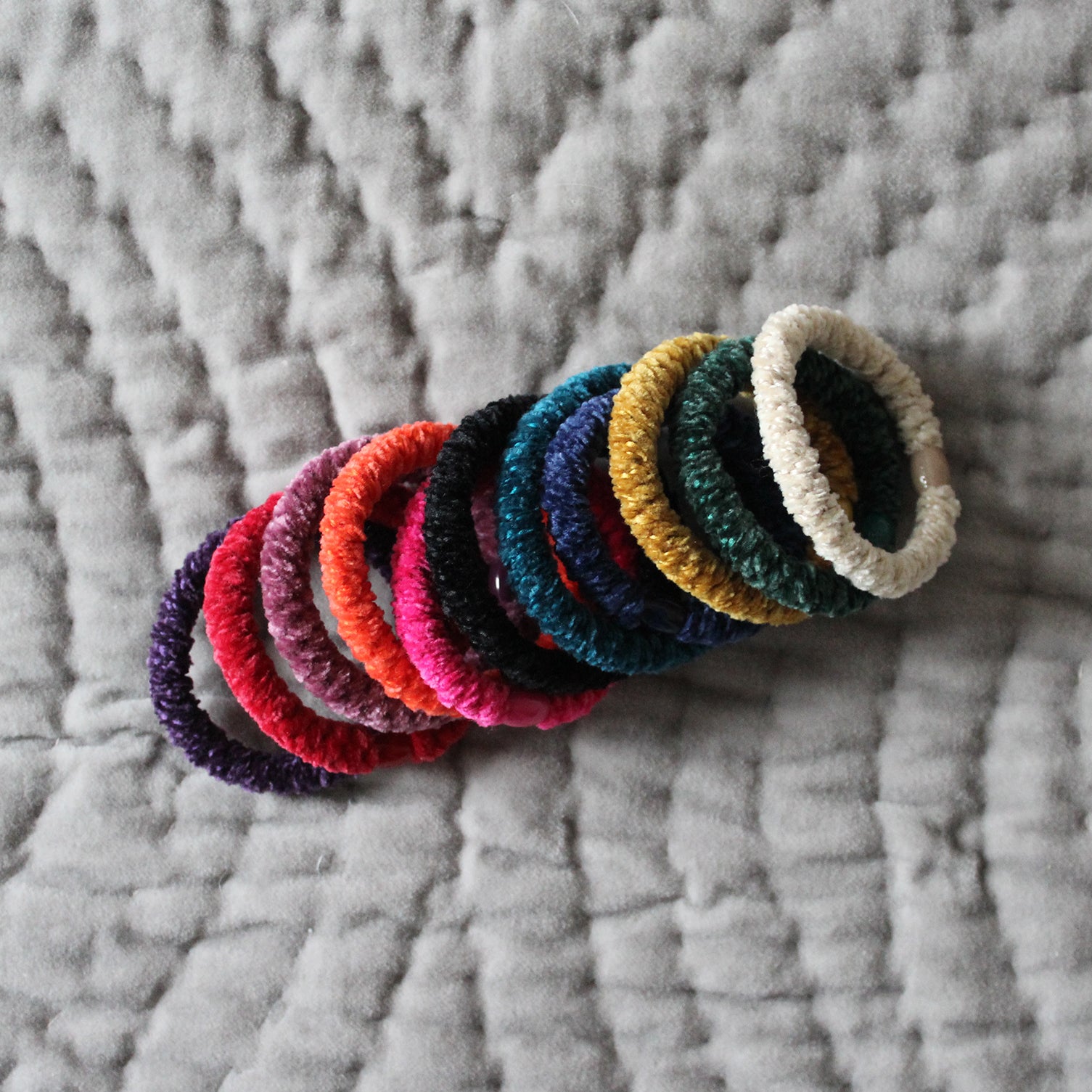 Kknekki Hair Ties - Velvet