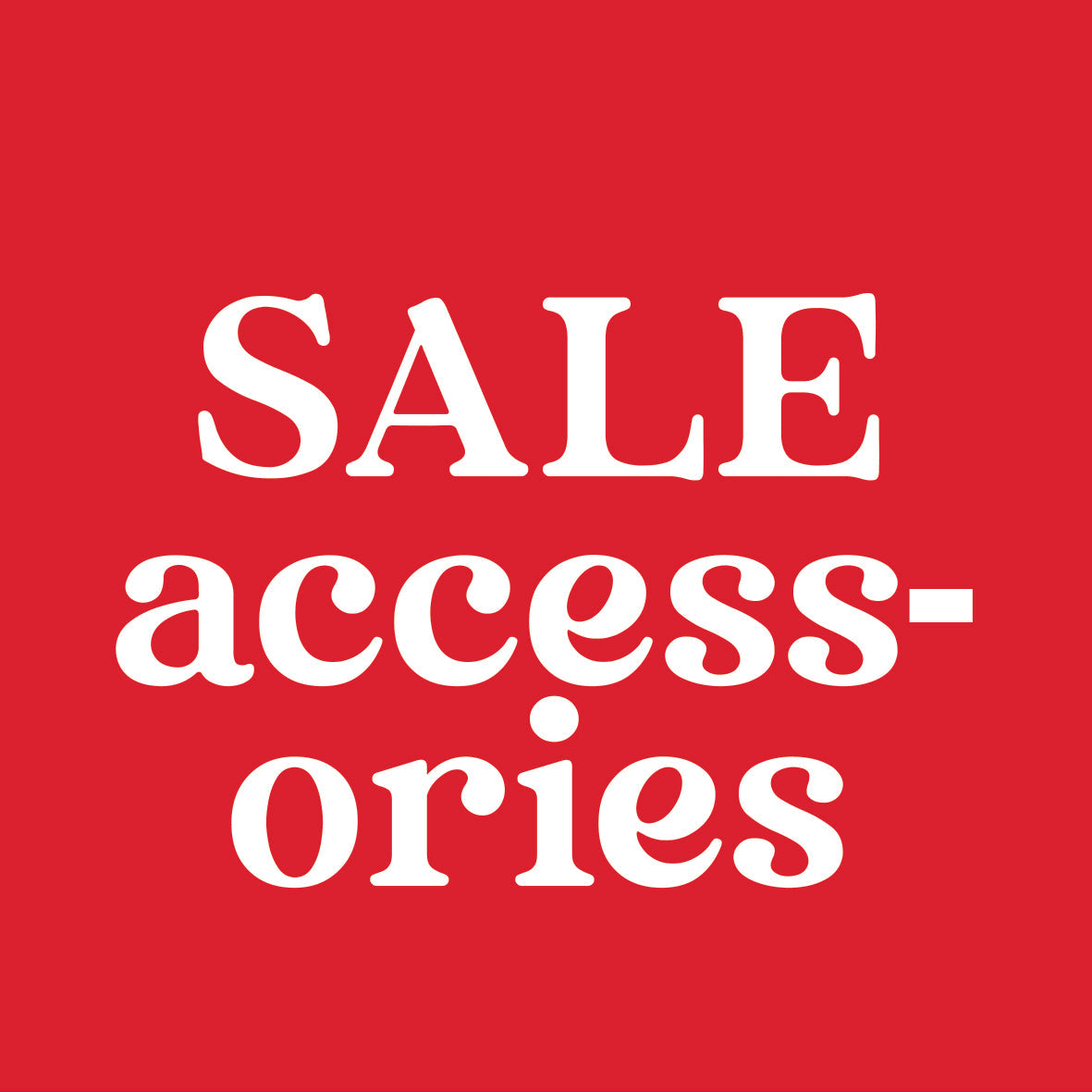 SALE Accessories