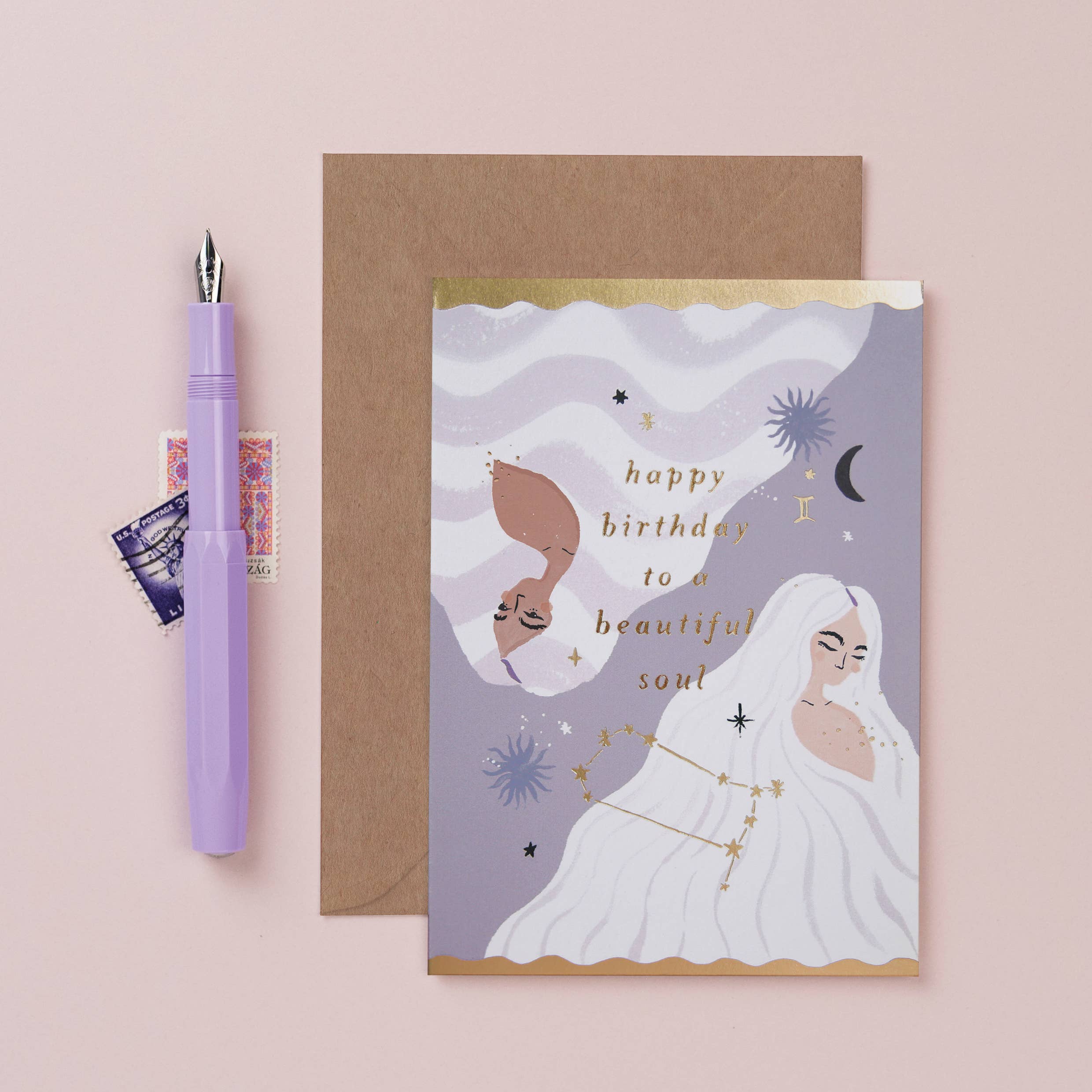 Souls Zodiac Birthday Card