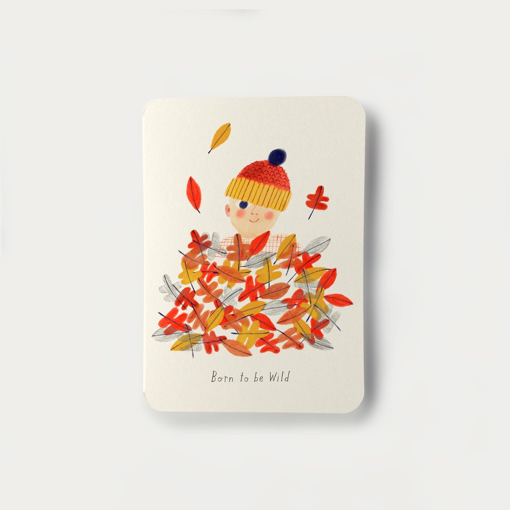 Born To Be Wild Greetings Card