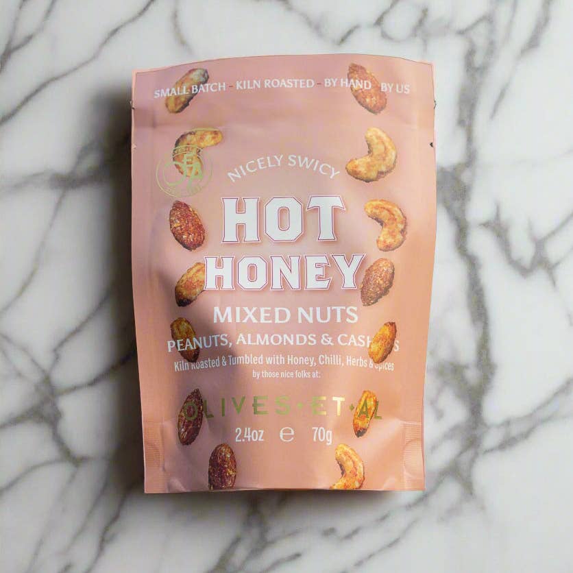 Hot Honey Mixed Kiln Roasted Nuts in Pouch