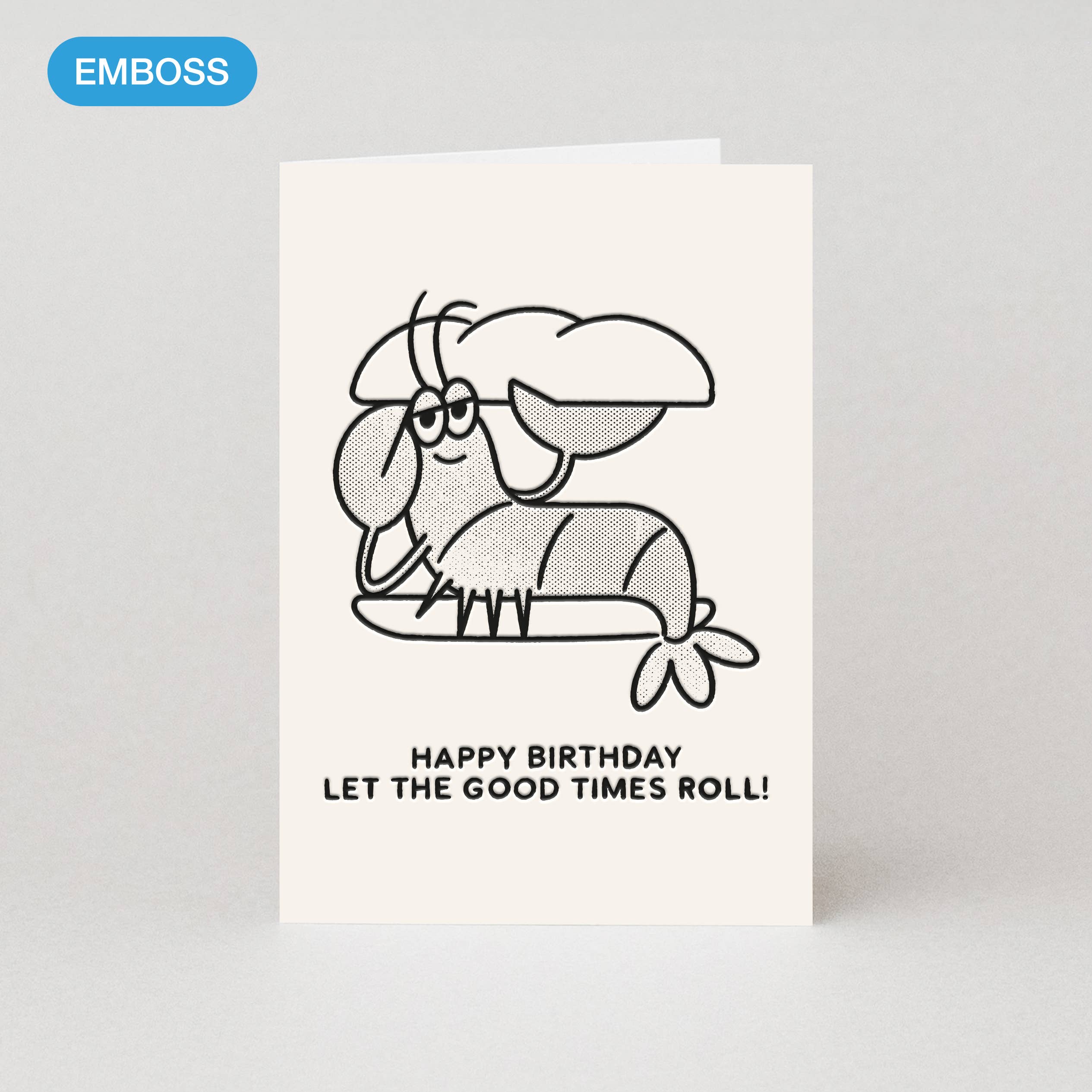 Lobster Roll Birthday Card