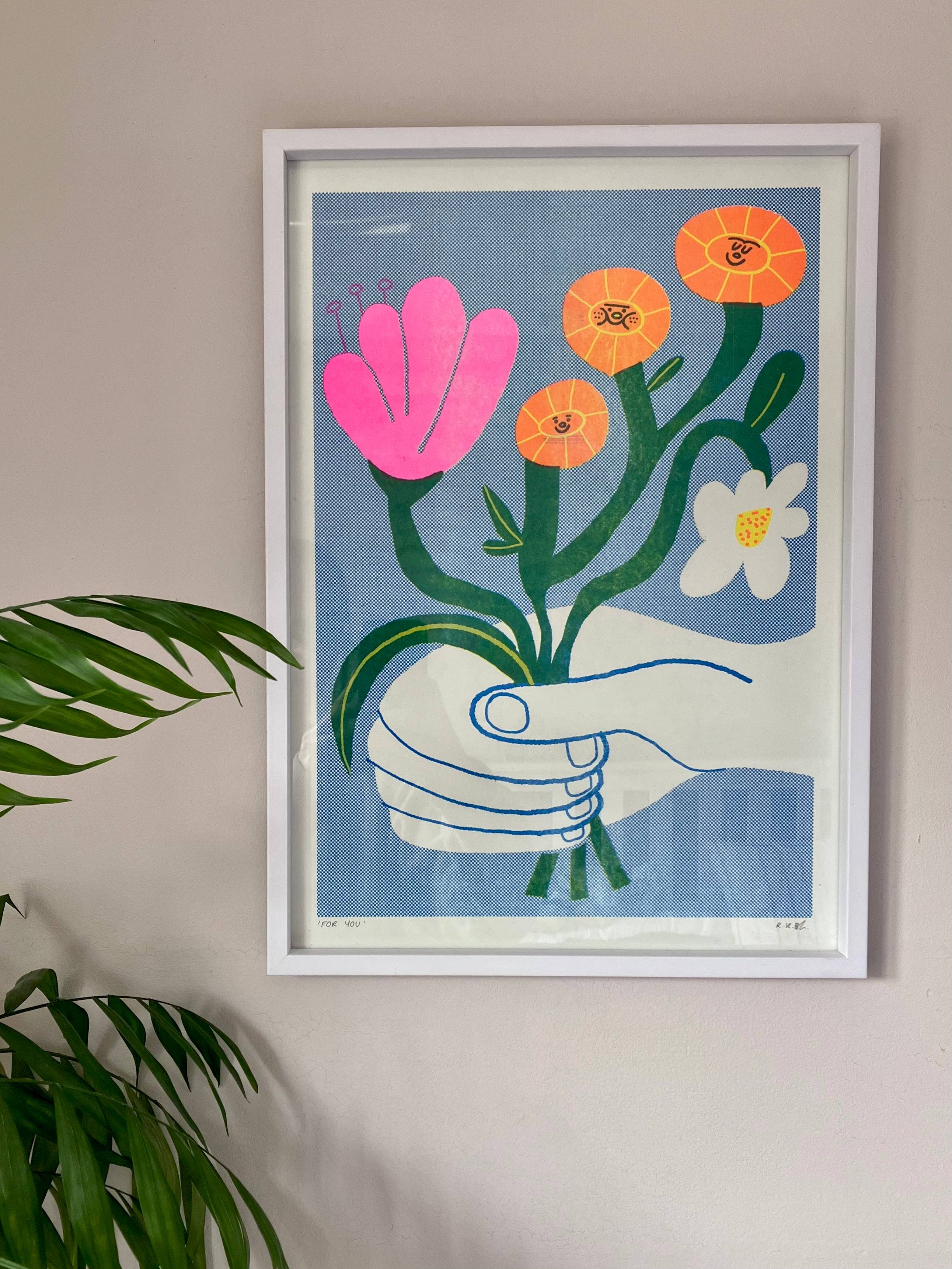 For You A3 Riso Print