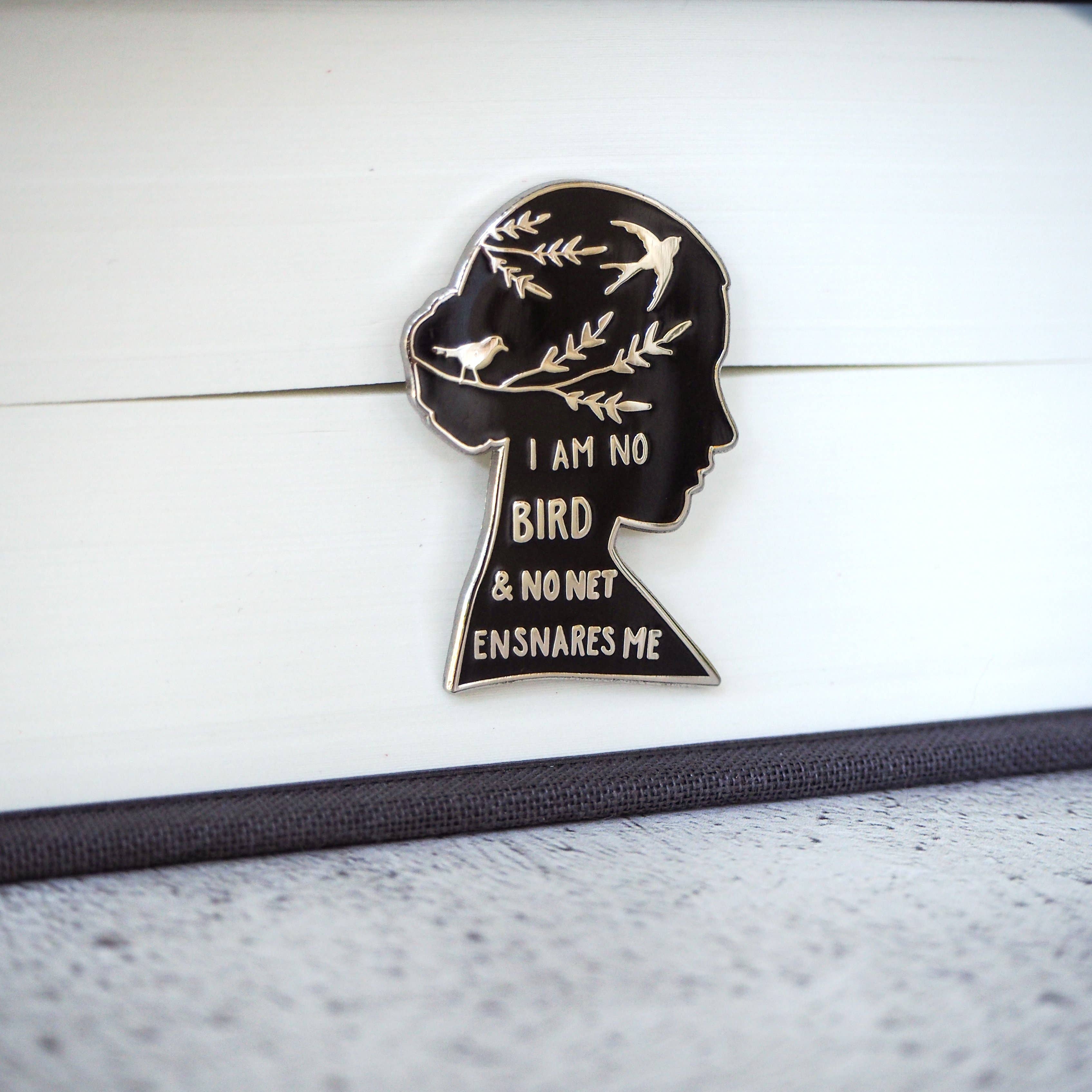 Jane Eyre Bronte Pin Badge