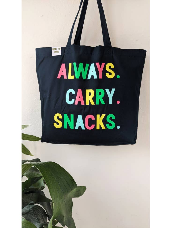 Always Carry Snacks Tote Bag