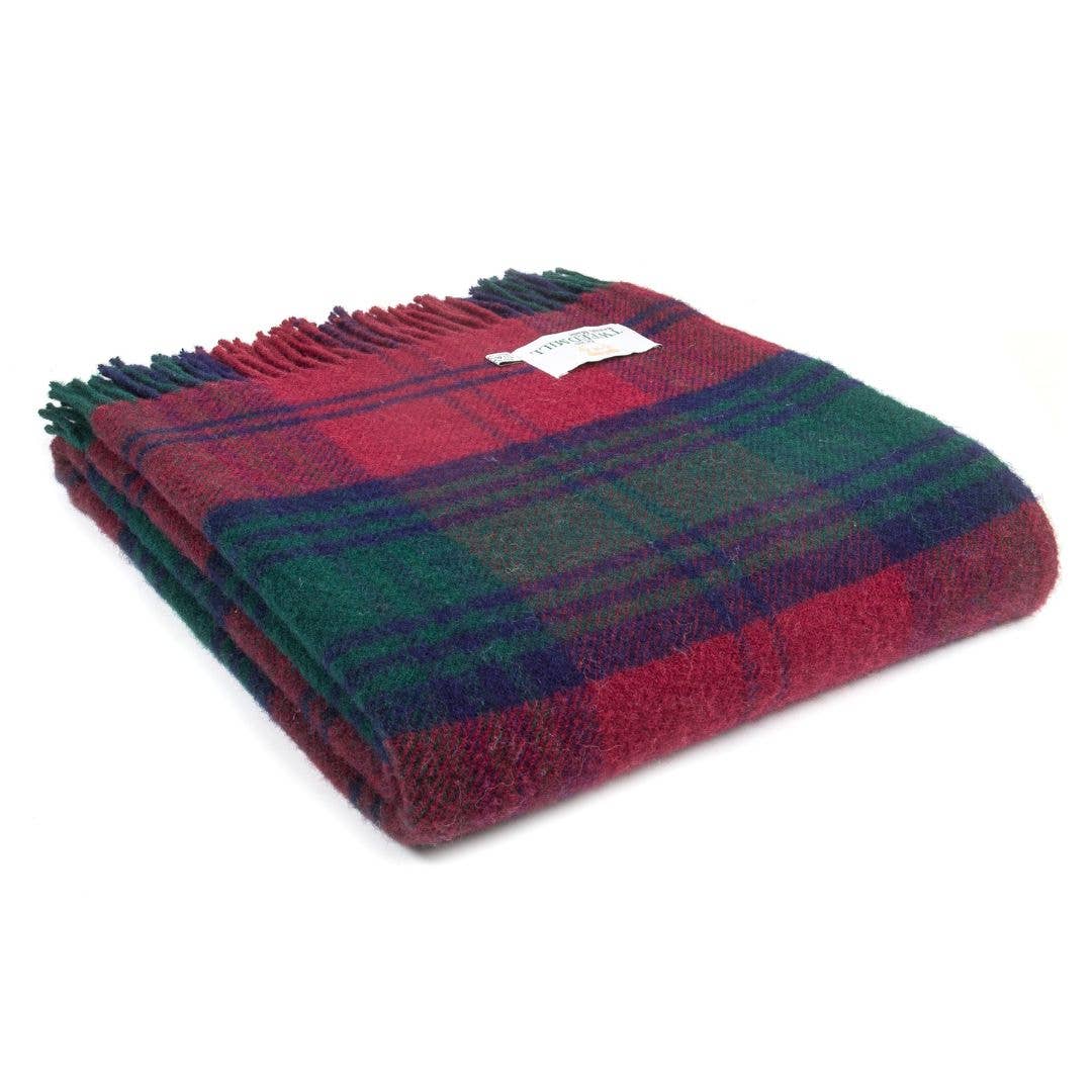 Lindsay Tartan Pure New Wool Throw