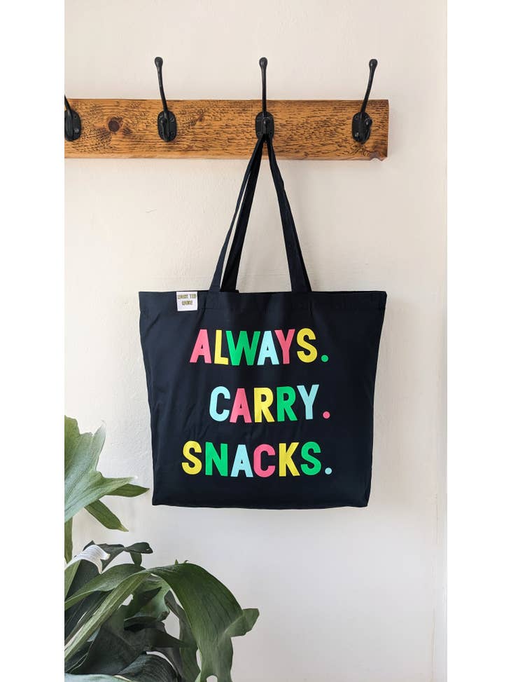 Always Carry Snacks Tote Bag