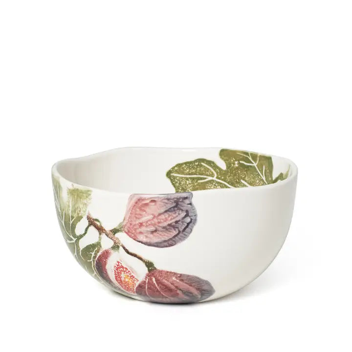 Earthenware Fig Salad Bowl