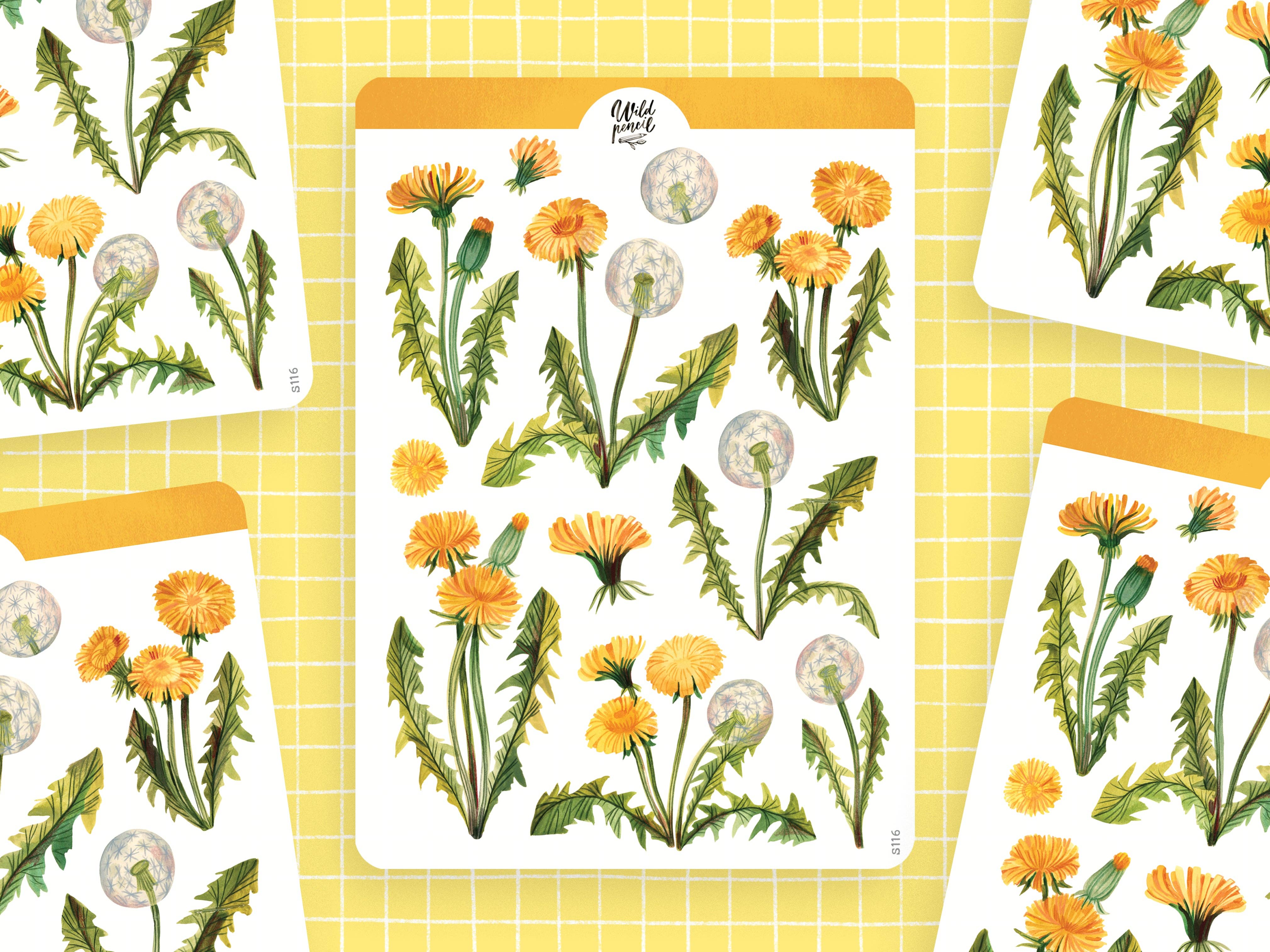 Dandelions Sticker Sheet