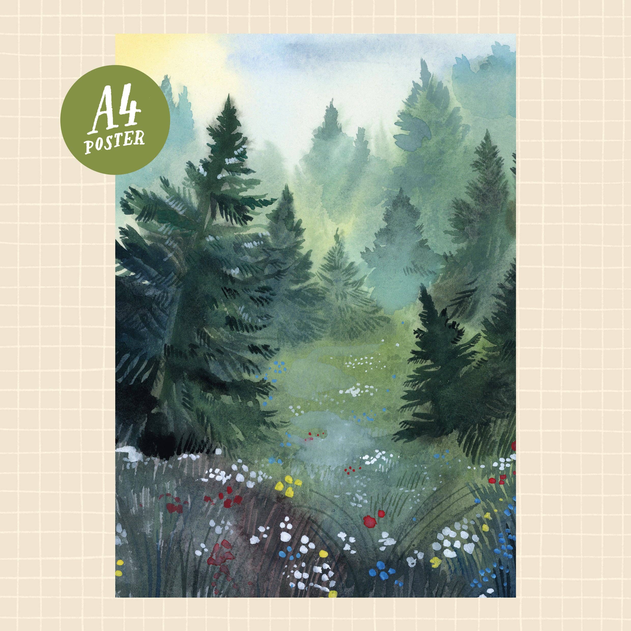 Forest Meadow Art Print