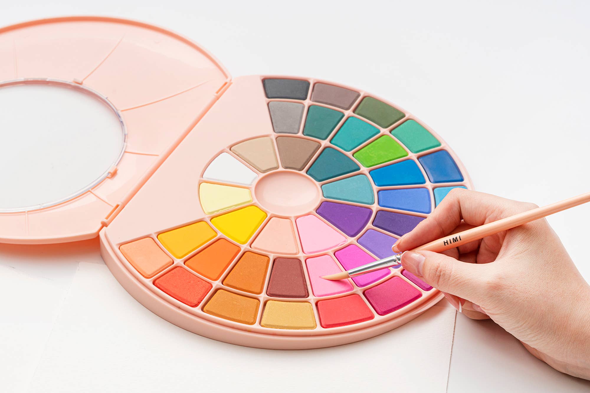 Solid Watercolour Paint Set (38 Colours)