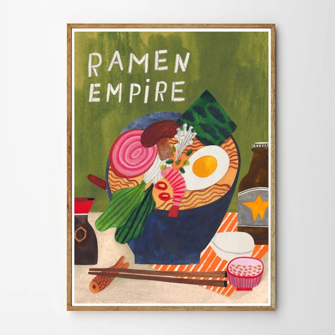 Ramen Empire Art Print