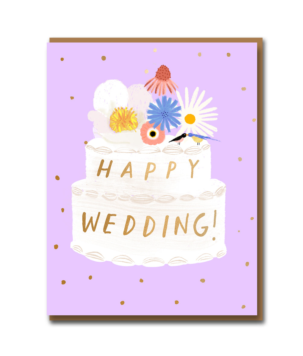 Sugar Union Wedding Cake Card