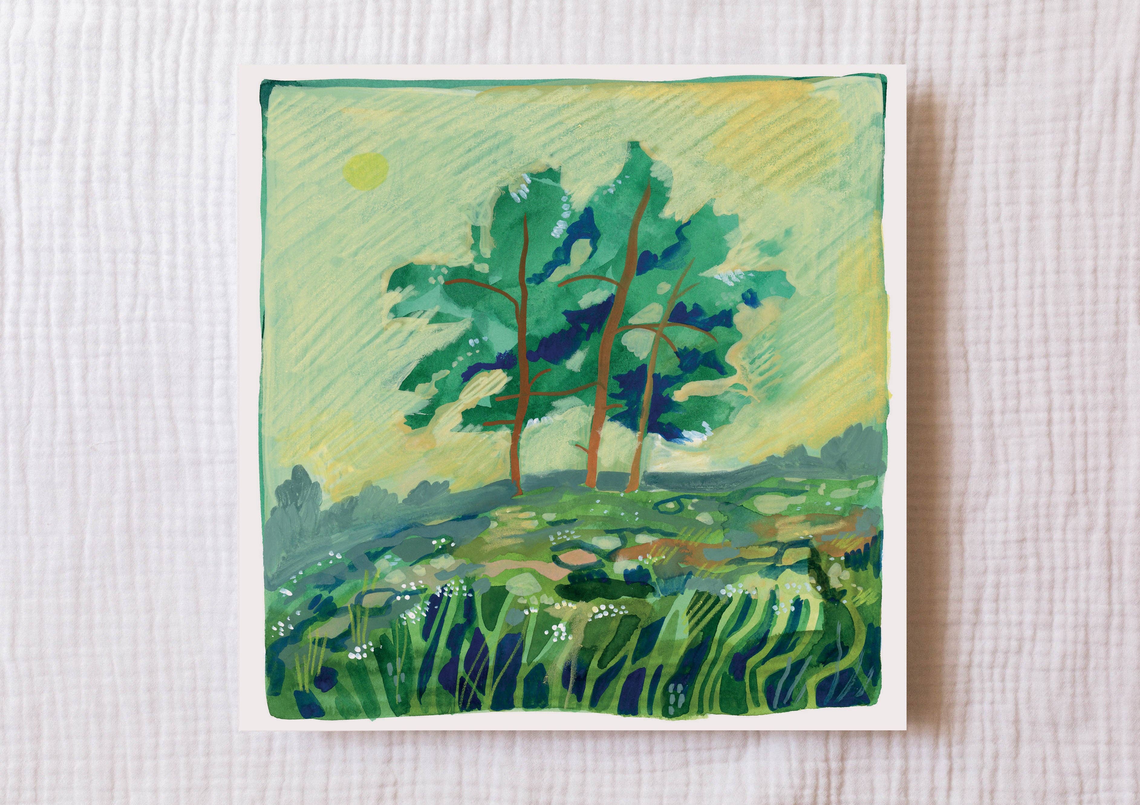 The Pines Art Print