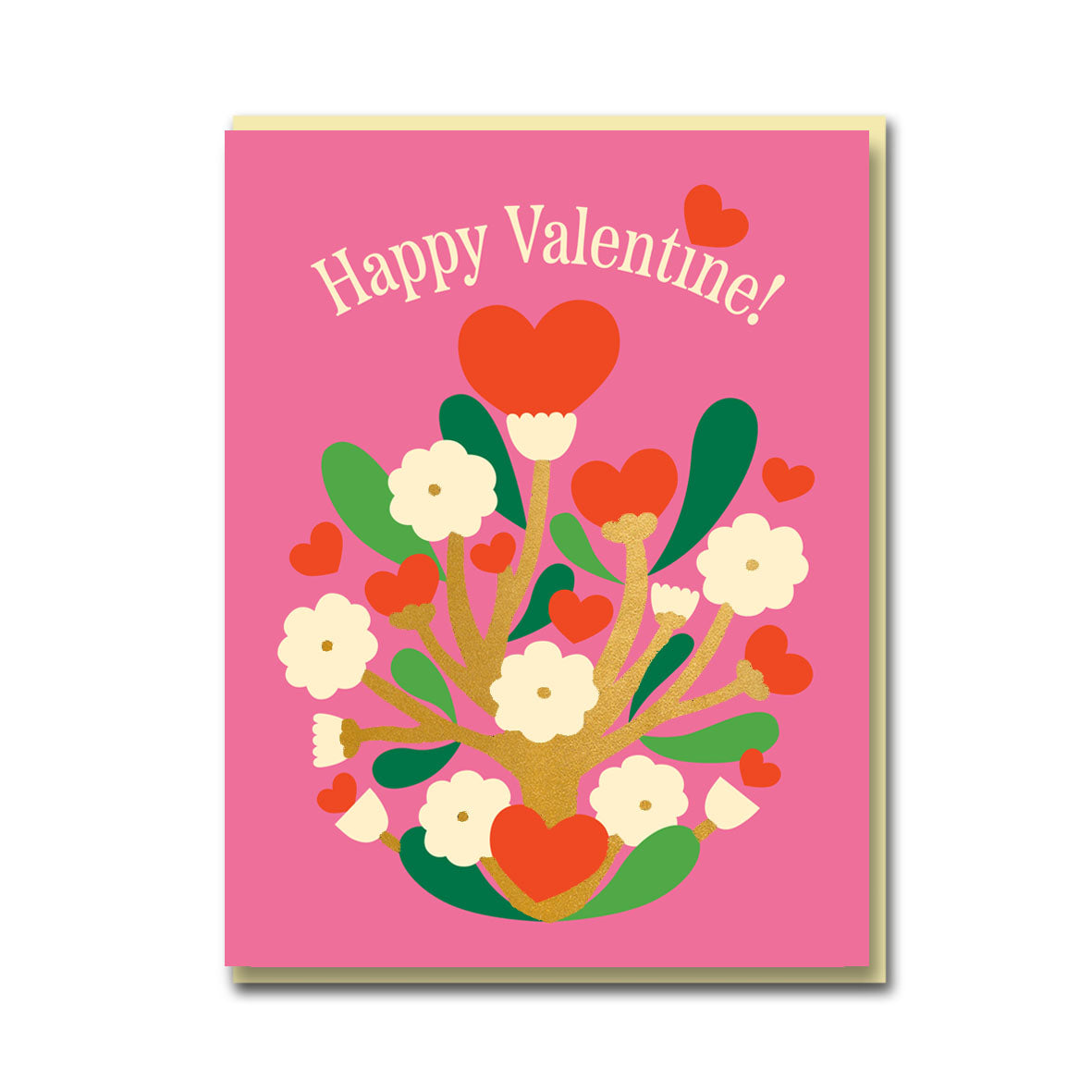 Valentine's Bouquet Card