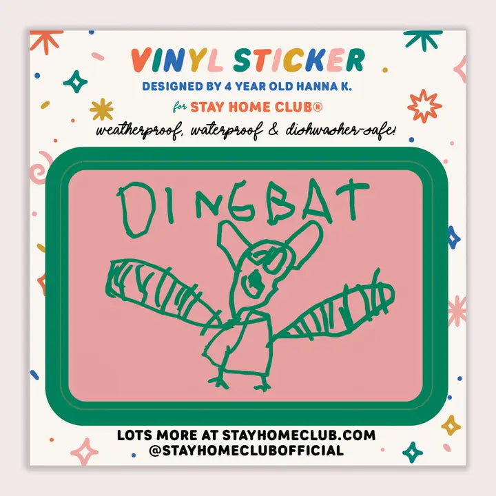 Dingbat Vinyl Sticker