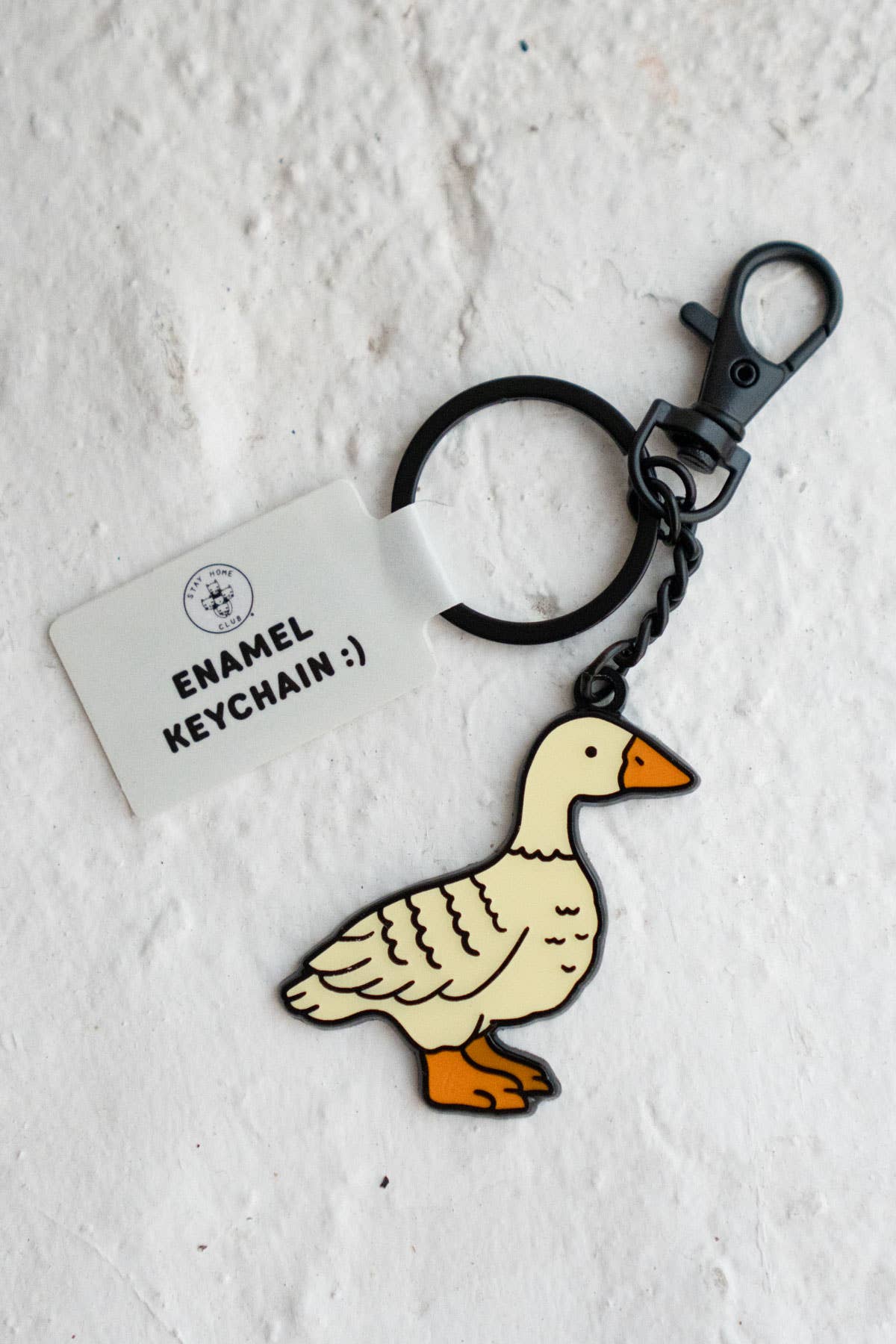 Fowl Keychain Enamel Keychain