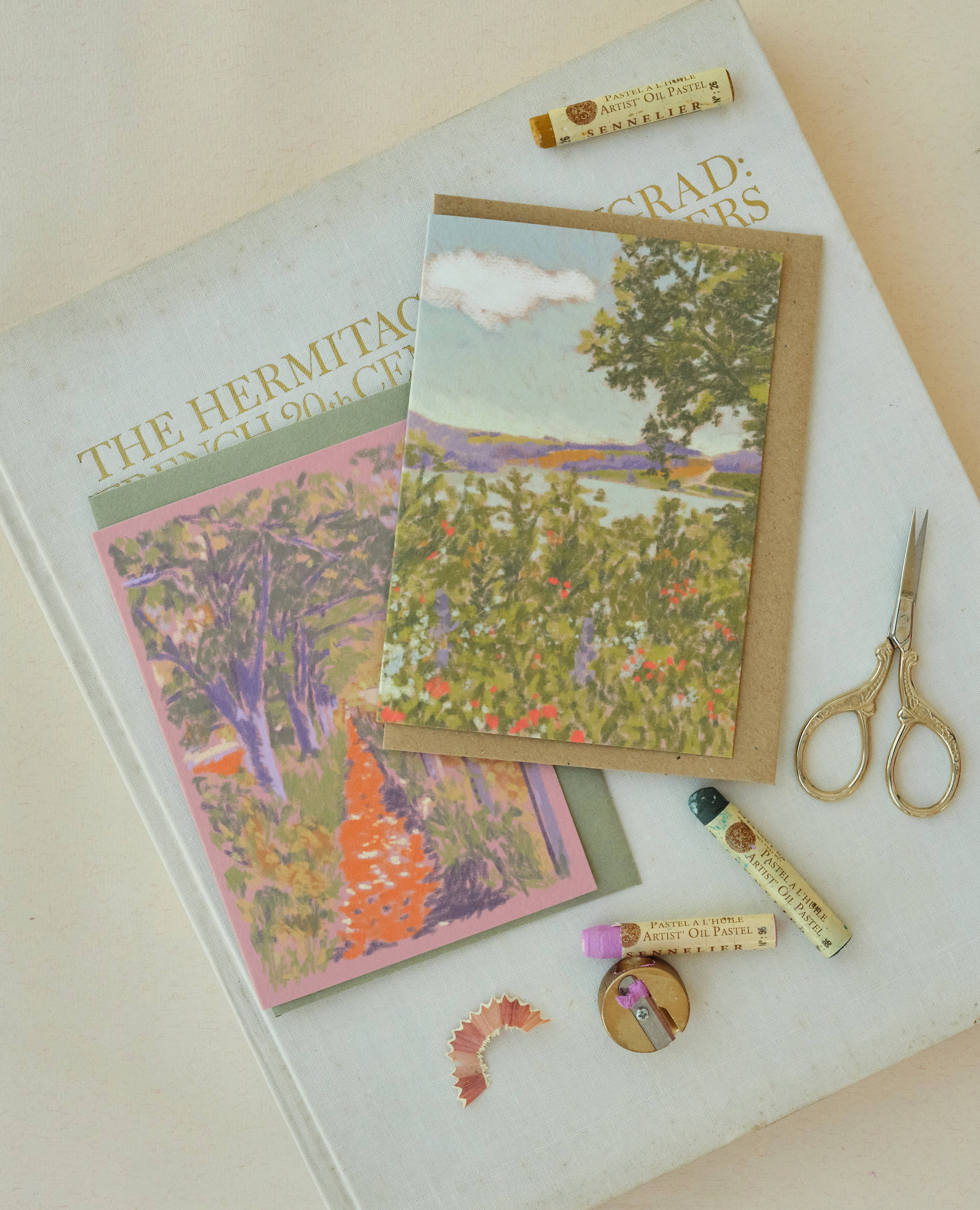 Monpardiac Landscape Blank Card