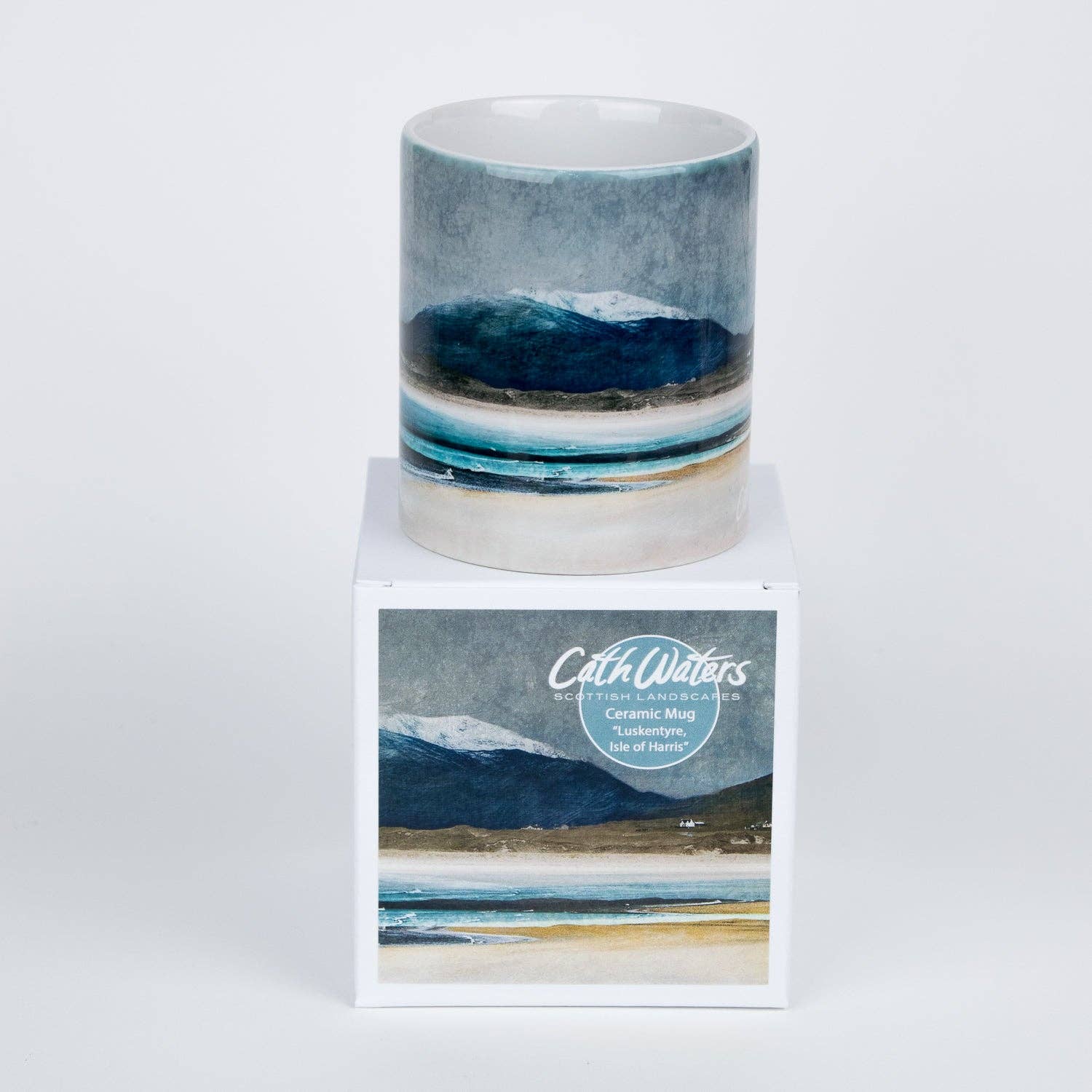 Winter Luskentyre Isle Of Harris Mug