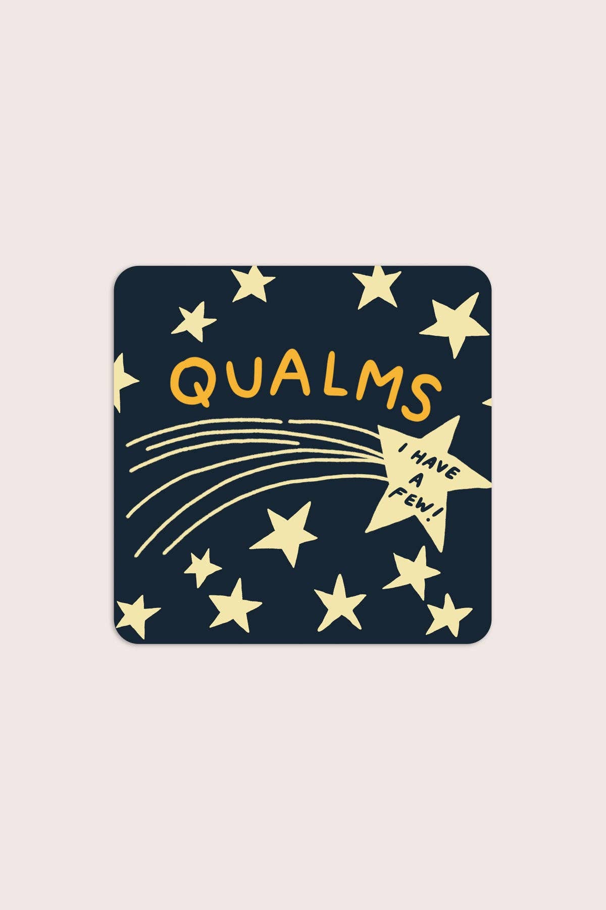 Qualms Sticker Vinyl Sticker