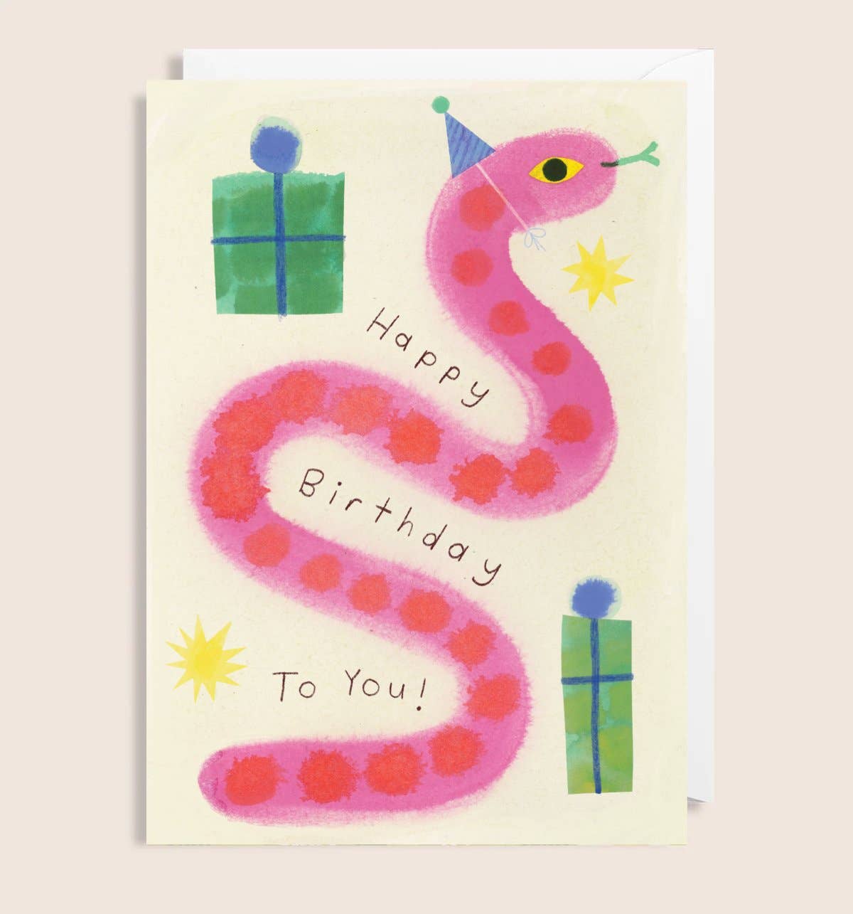Party Snake Birthday Card