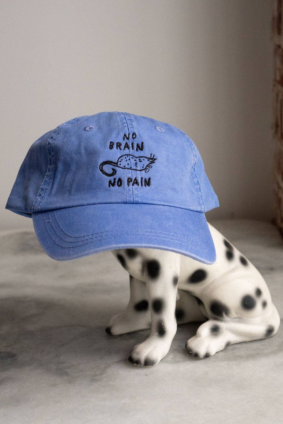 No Brain No Pain Hat - Periwinkle