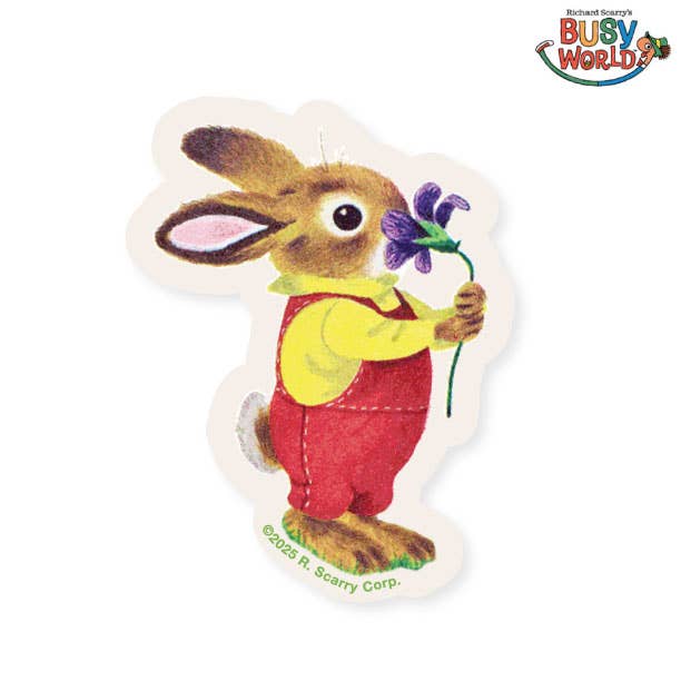 Richard Scarry Nicholas Bunny Iris Sticker