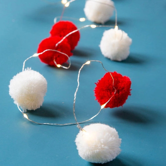 Pom Pom String Lights