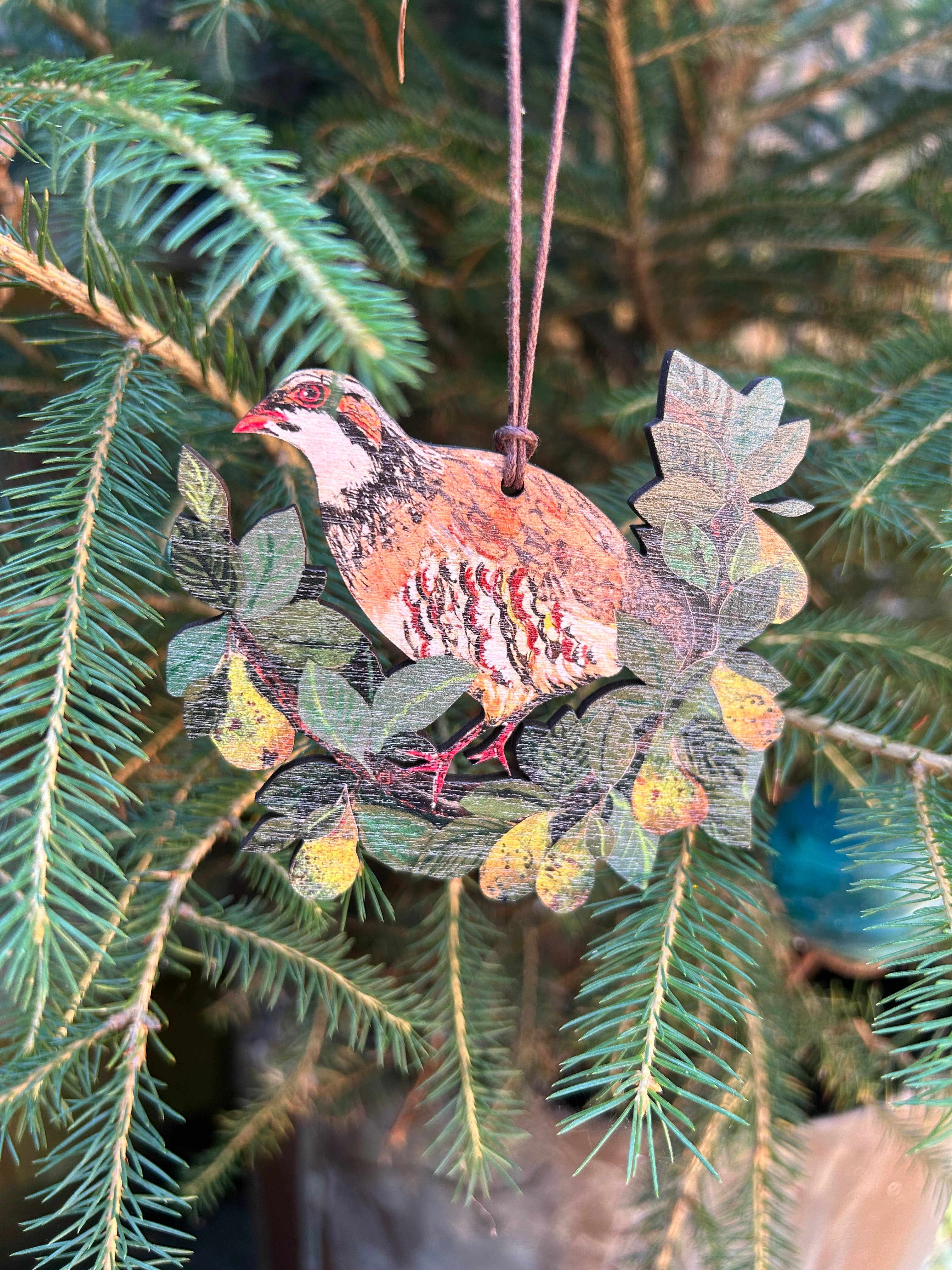 Partridge Birch Plywood Decoration 