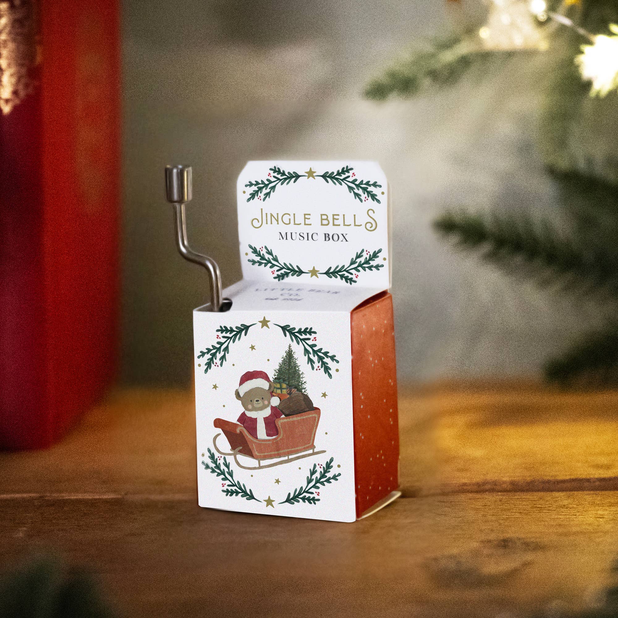 Little Bear Co. 'Jingle Bells' Music Box