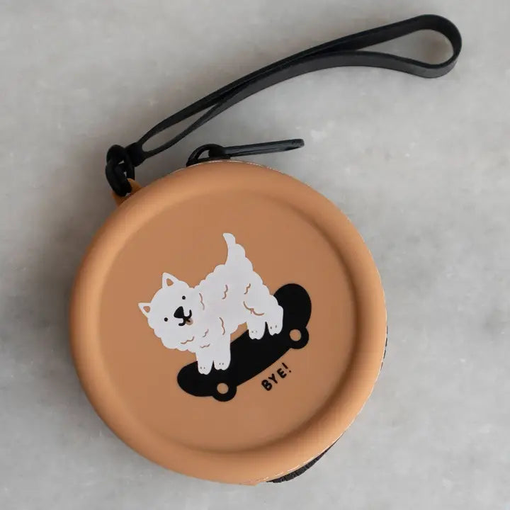 Sk8 Dawg- Zipper Coin Pouch