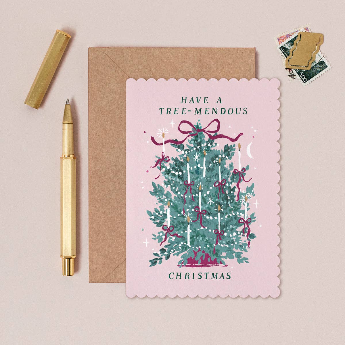 Tree-mendous Christmas Card