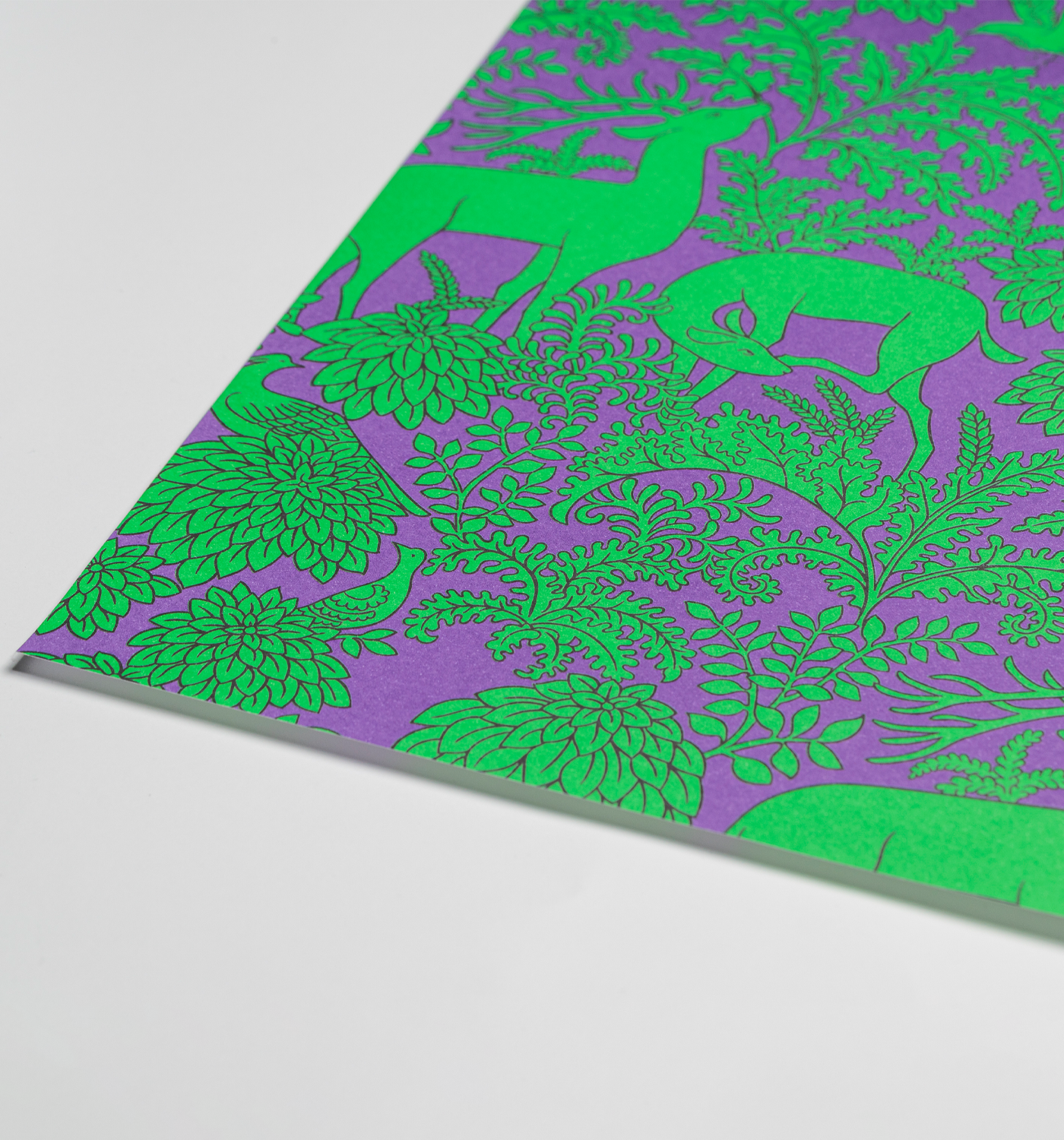 Green "Balmoral Bright" Gift Wrap