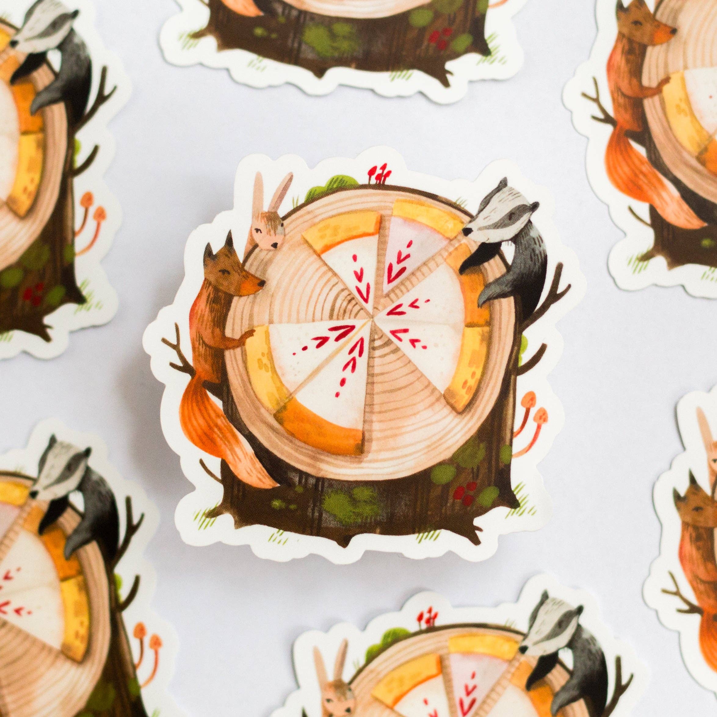Forest Feast Vinyl Sticker