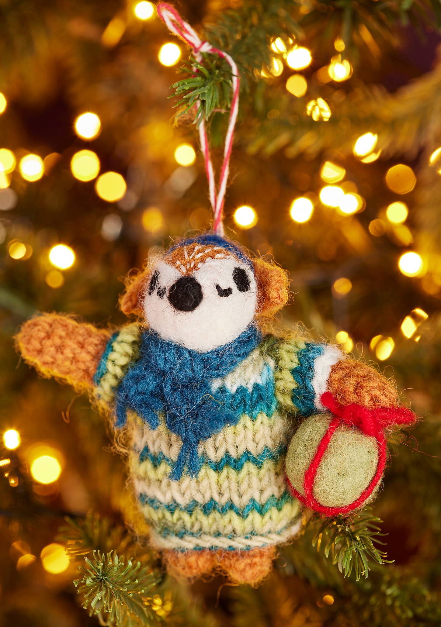 Crochet Cosy Fox Decoration