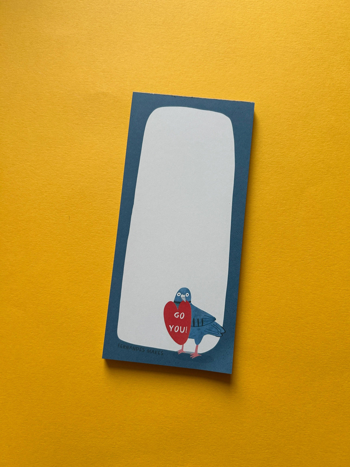 Go You! Pigeon DL Notepad
